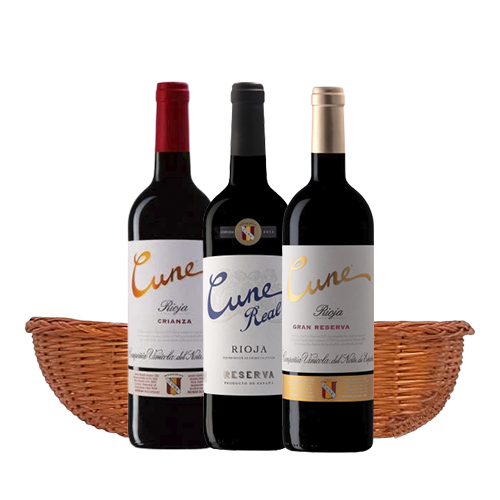Copa Rioja Vino Tinto Canastilla x 3 Unidades